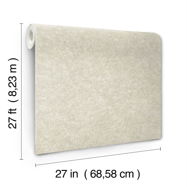 Impression Grey Wallpaper by York Wallcoverings Designer