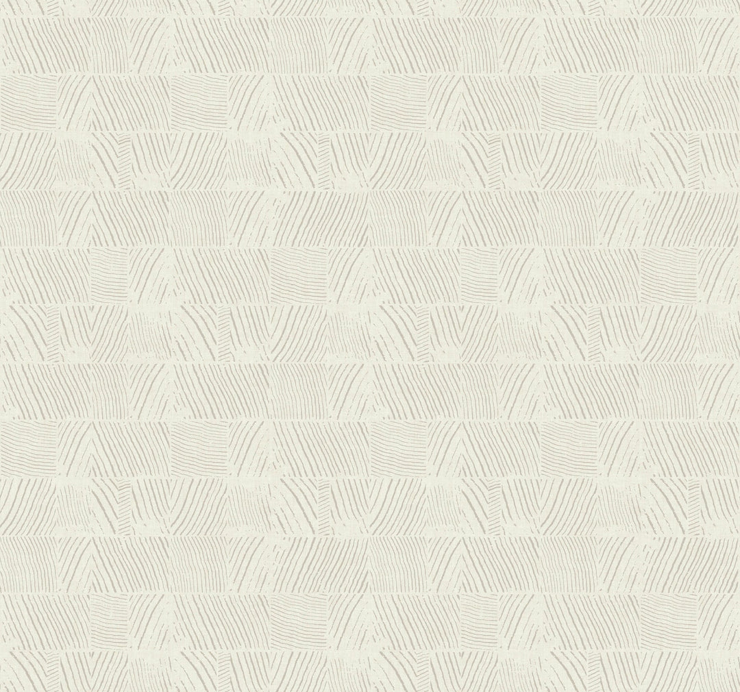 Woodcut Grey & White Wallpaper by York Wallcoverings Designer