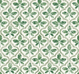 York Wallcoverings Wallpaper Sevilla Clover
