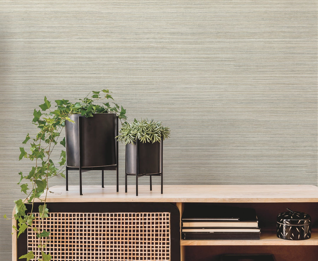 Fountain Grass Camel Wallpaper by York Wallcoverings Designer