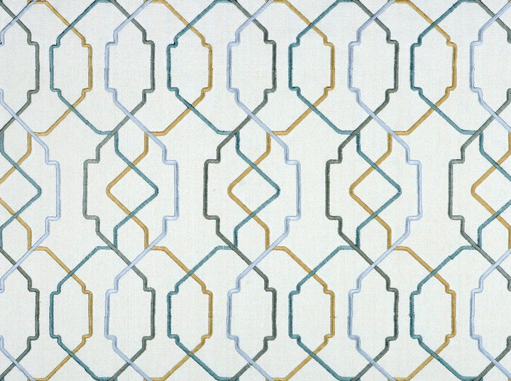 Grayson Serenity 503 by Covington Designer Fabric 100% COTTON INA 5000 Horizontal: 13.5 and Vertical: 12.5 54 - Swanky Fabrics -