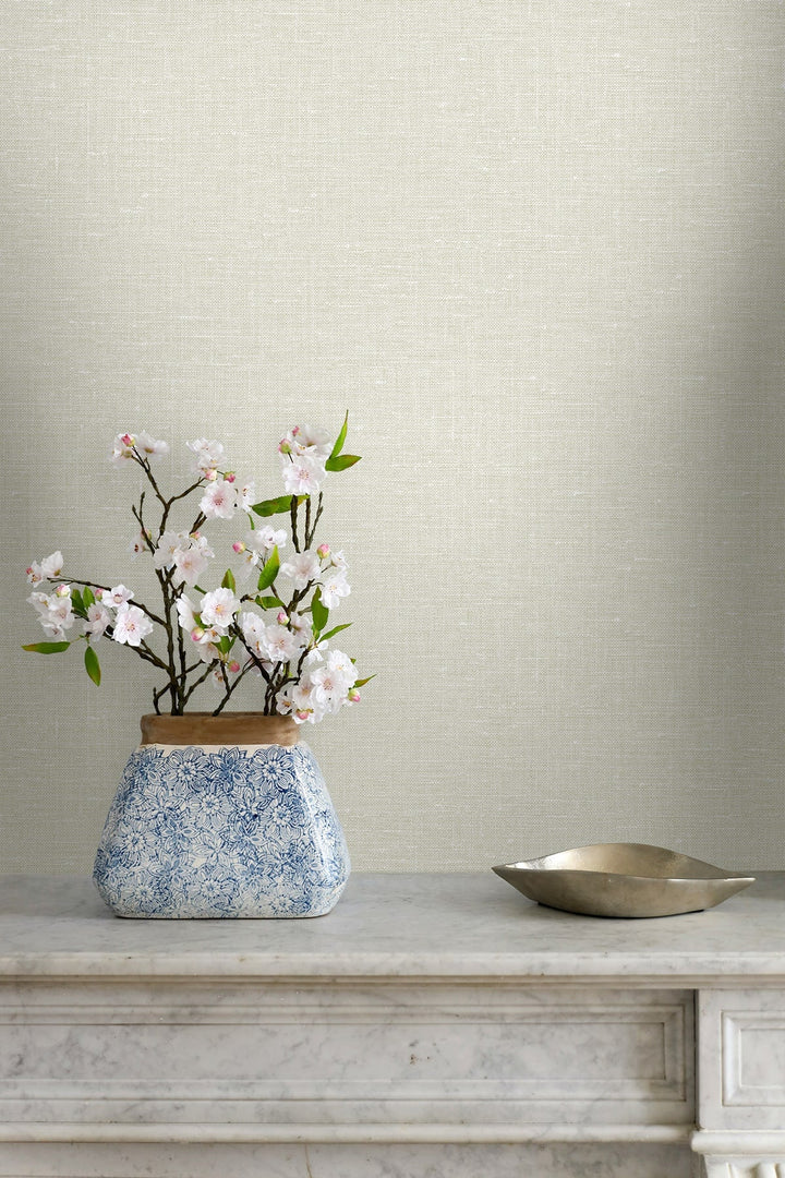 Nomi Ivory GT30002 by Seabrook Designs Designer Wallpaper