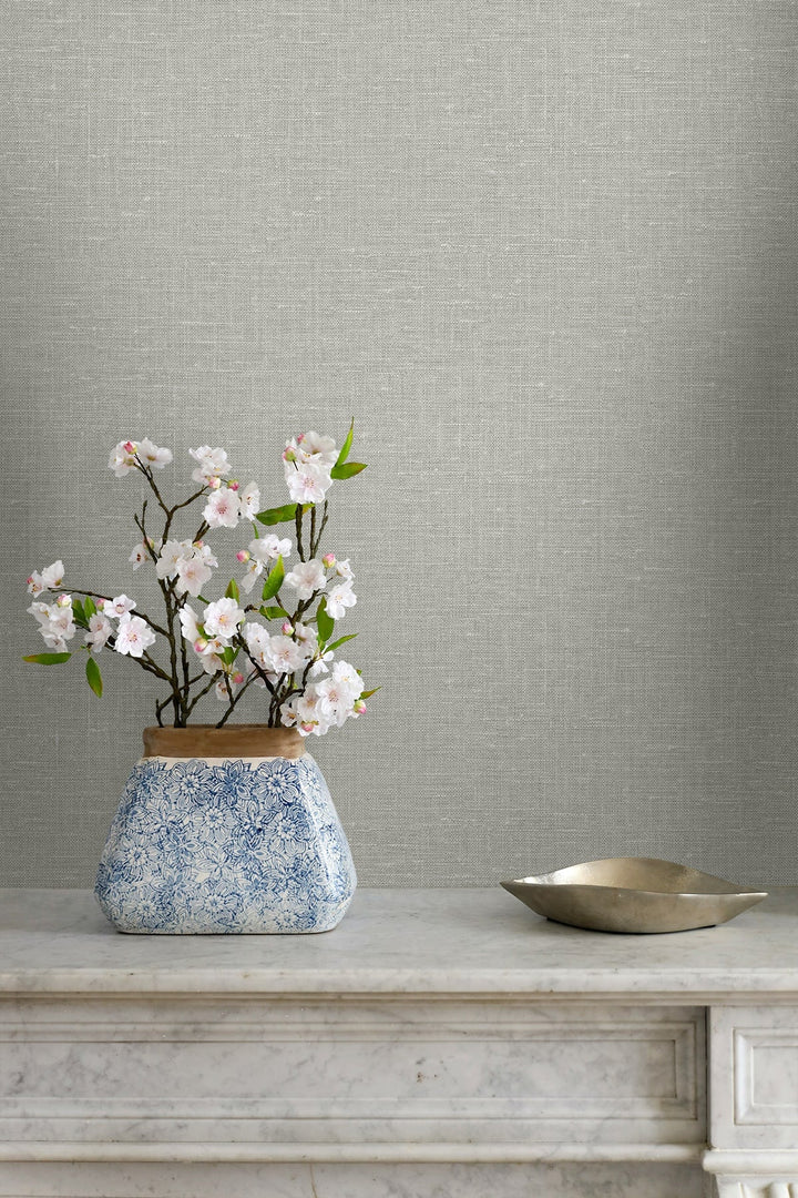 Nomi Gray GT30025 by Seabrook Designs Designer Wallpaper