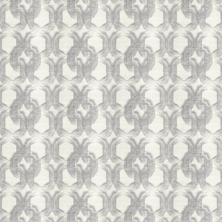 Gulf 4 Zinc by Stout Designer Fabric RAINBOW LIBRARY FOG/COAL 60%POL 40%COT INDIA WYZENBEEK 22 000 DOUBLE RUB WEAR TEST (HEAVY DUTY) Horizontal: 6.625 and Vertical: 6 54 in - Swanky Fabrics -