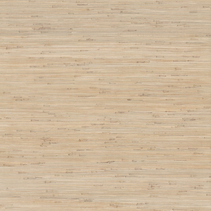 Knotted Grass Natural Wallpaper by Ronald Redding Designer Grasscloth & Natural Resource Covers about 72 square feet 36-in by 24-ft long roll Unpasted 0 - Swanky Fabrics -