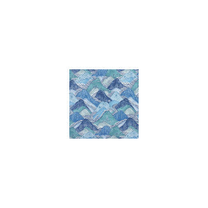 Groundworks Fabric Edo Linen Teal