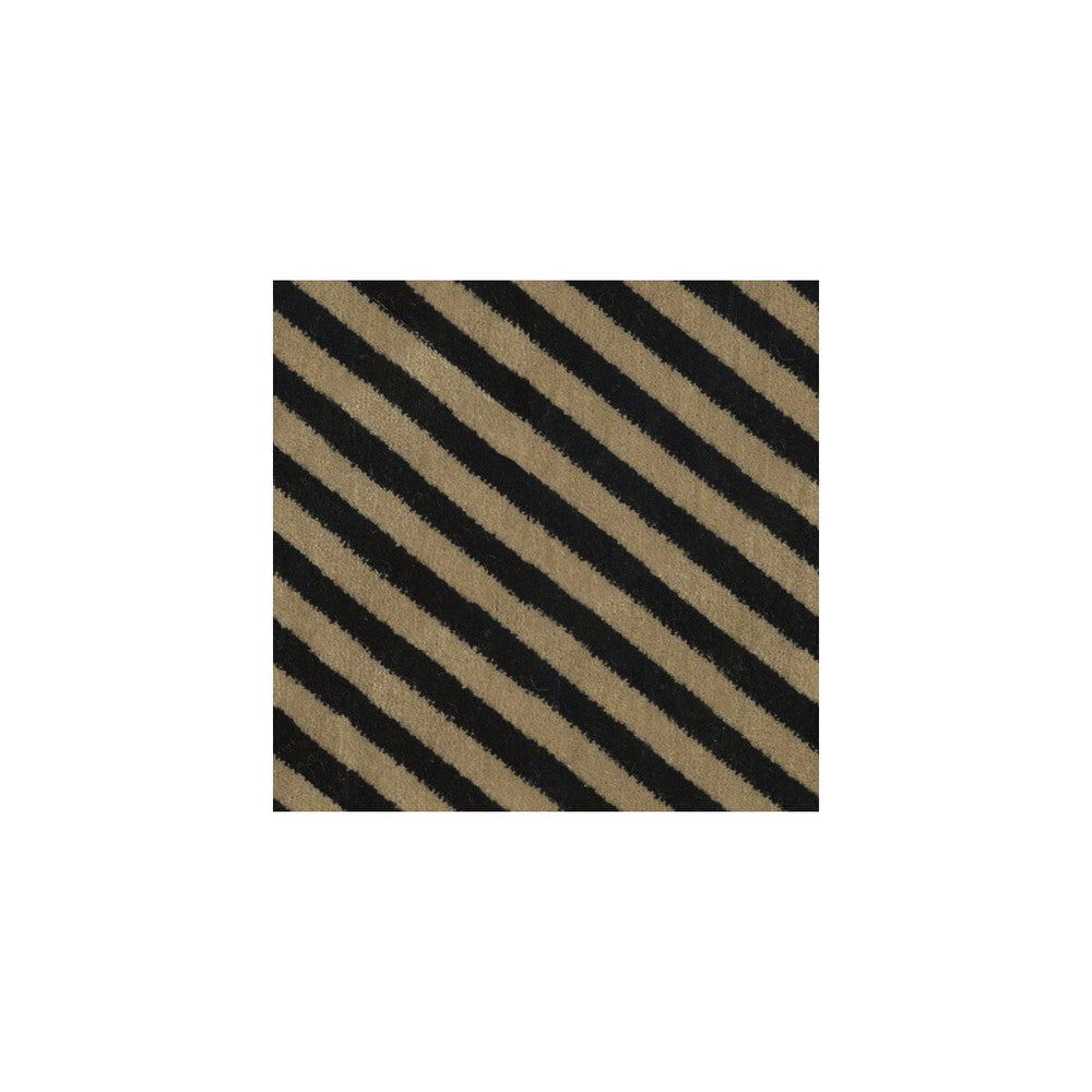 Oblique Beige/Noir by Groundworks Designer Fabric KELLY WEARSTLER II VISCOSE - 73%;COTTON - 27% Italy MEDIUM Horizontal: 0.79 and Vertical: 1.18 55 - Swanky Fabrics -
