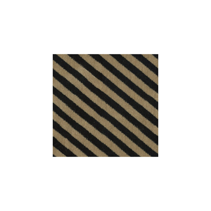 Oblique Beige/Noir by Groundworks Designer Fabric KELLY WEARSTLER II VISCOSE - 73%;COTTON - 27% Italy MEDIUM Horizontal: 0.79 and Vertical: 1.18 55 - Swanky Fabrics -