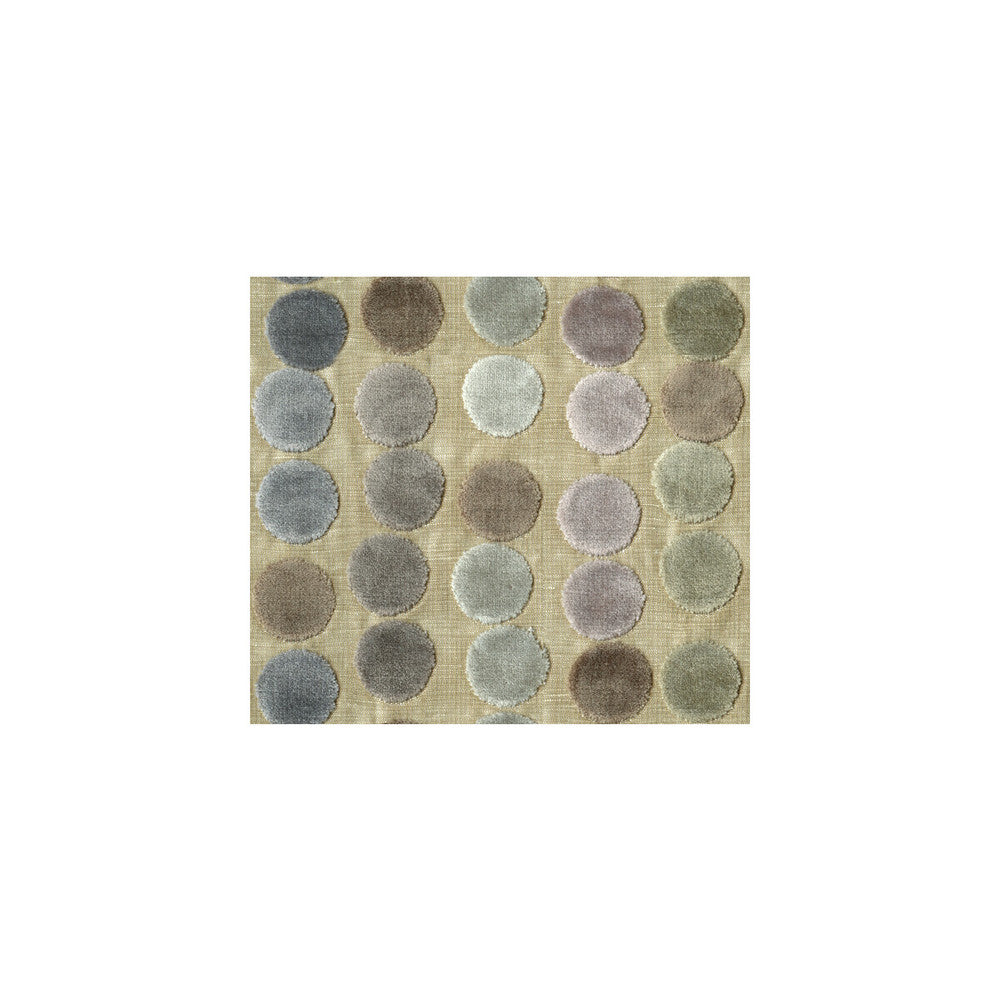Avery Dots Mauve/Taupe by Groundworks Designer Fabric VISCOSE - 58%;POLYESTER - 23%;LINEN - 19% Belgium HEAVY Horizontal: 6.89 and Vertical: 6.73 54.33 - Swanky Fabrics -