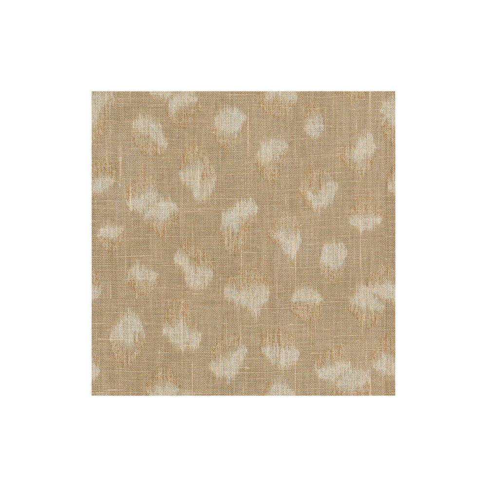 Feline Beige/Ivory by Groundworks Designer Fabric KELLY WEARSTLER II LINEN - 100% Thailand Horizontal: 9 and Vertical: 9 54 - Swanky Fabrics -
