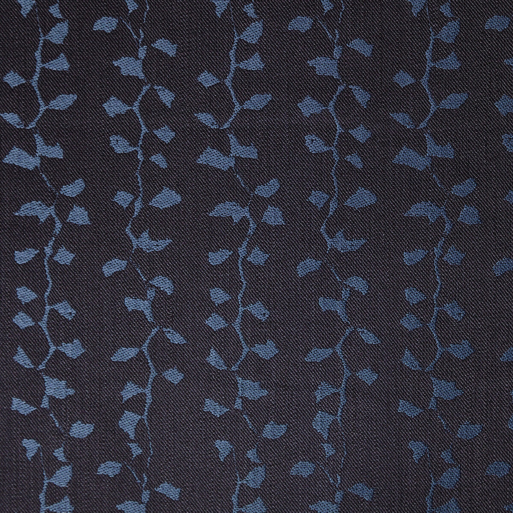Jungle Midnight by Groundworks Designer Fabric ALLEGRA HICKS ISLANDS COLLECTION VISCOSE - 72%;LINEN - 13%;COTTON - 11%;ACRYLIC - 4% Italy Horizontal: 5.5 and Vertical: 12.8 55 - Swanky Fabrics -