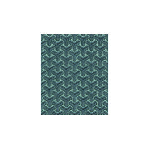 Lee Jofa Modern Fabric Chengtudoor Emb Blue/Aqua