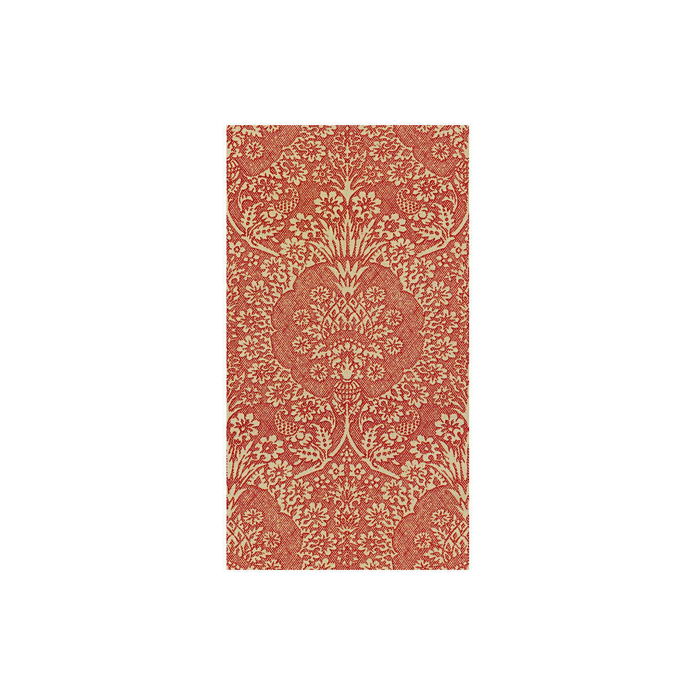 Salvadori Scarlet by Groundworks Designer Fabric ASHLEY HICKS TEXTURES LINEN - 51%;COTTON - 49% Belgium HEAVY Horizontal: 13.1 and Vertical: 24.4 54 - Swanky Fabrics -
