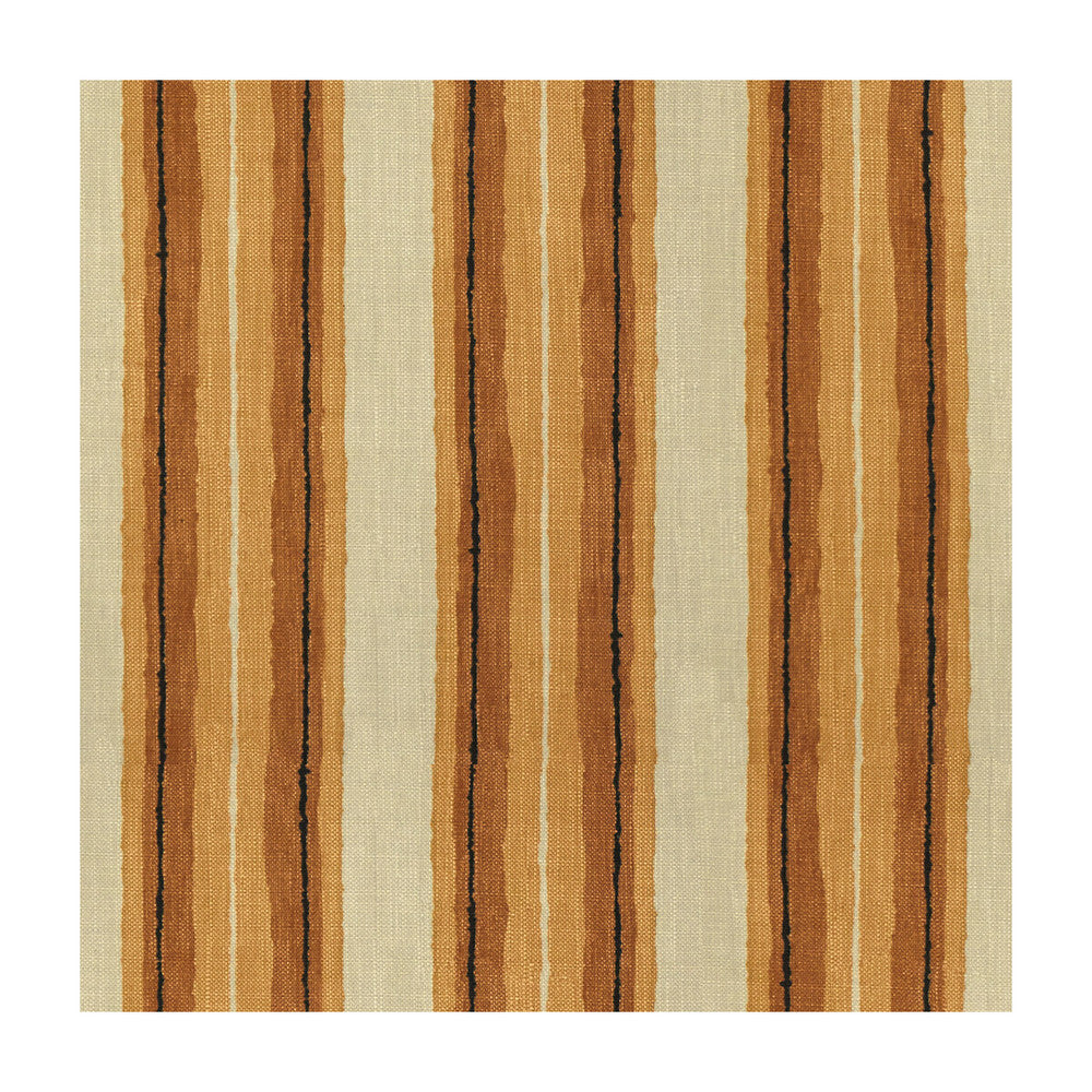 Shoreline Sunset by Groundworks Designer Fabric KELLY WEARSTLER TERRA FIRMA TEXTILES SOLUTION DYED POLYESTER - 100% Italy HEAVY Horizontal: 17.25 and Vertical: 16 53 - Swanky Fabrics -