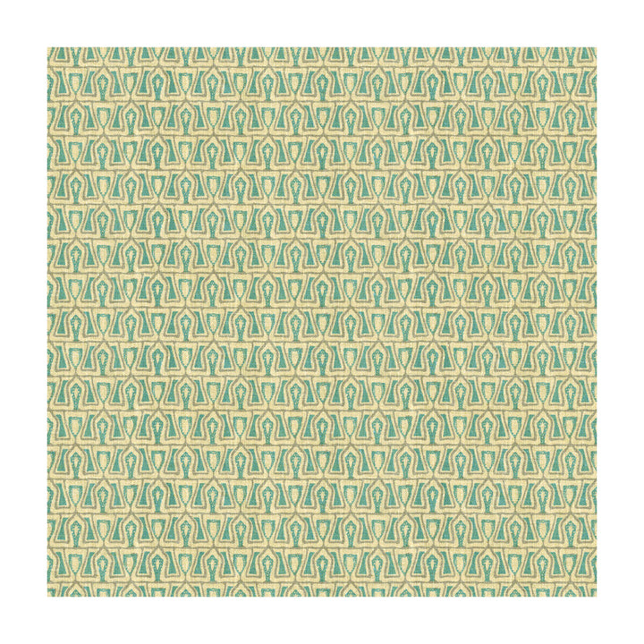 Passage Cornflower by Groundworks Designer Fabric ALLEGRA HICKS GARDEN COLLECTION LINEN - 88%;NYLON - 12% Belgium HEAVY Horizontal: 1.75 and Vertical: 1.18 54 - Swanky Fabrics -