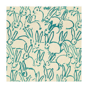Lee Jofa Modern Fabric Hutch Print Turquoise