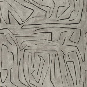 Lee Jofa Modern Fabric Graffito Graphite