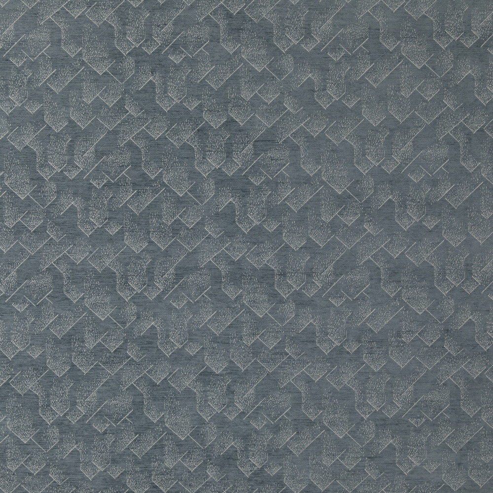 Brink Delft/Ivory by Groundworks Designer Fabric KELLY WEARSTLER IV VISCOSE - 40%;COTTON - 33%;POLYESTER - 27% Italy HEAVY Horizontal: 7.00532 and Vertical: 10.50798 55.0418 - Swanky Fabrics -