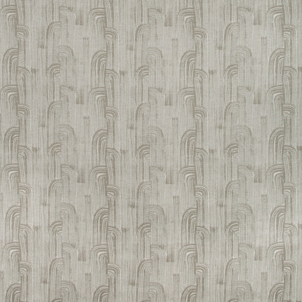 Crescent Weave Gris by Groundworks Designer Fabric KW TERRA FIRMA II INDOOR OUTDOOR ACRYLIC - 100% United States MEDIUM Horizontal: 14.13 and Vertical: 12.56 54 - Swanky Fabrics -