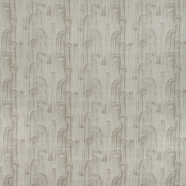 Crescent Weave Gris by Groundworks Designer Fabric KW TERRA FIRMA II INDOOR OUTDOOR ACRYLIC - 100% United States MEDIUM Horizontal: 14.13 and Vertical: 12.56 54 - Swanky Fabrics -