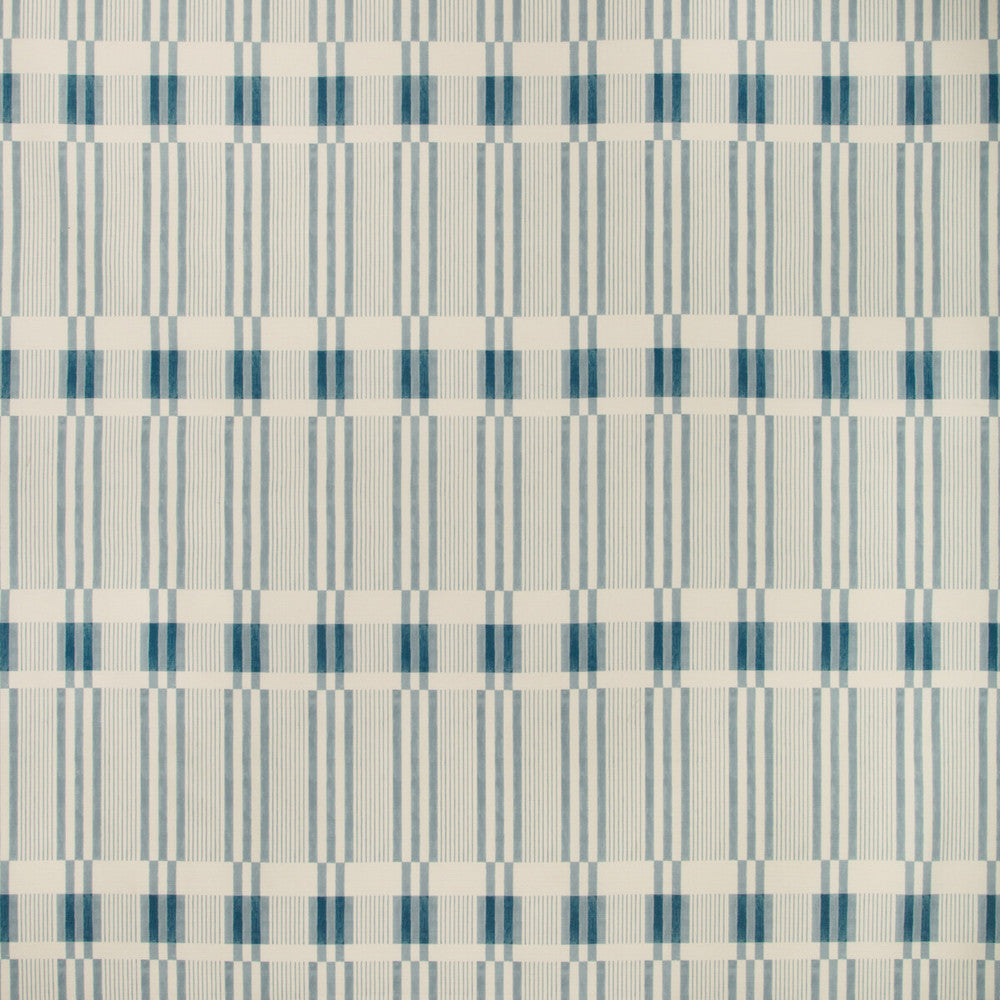 Bandeau Slate by Groundworks Designer Fabric KW TERRA FIRMA II INDOOR OUTDOOR POLYESTER - 100% Italy HEAVY Horizontal: 9 and Vertical: 15.2 54 - Swanky Fabrics -