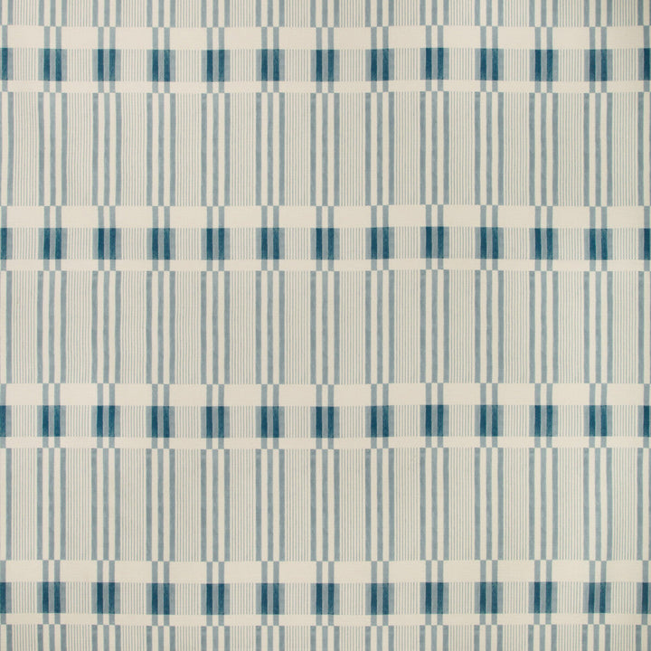 Bandeau Slate by Groundworks Designer Fabric KW TERRA FIRMA II INDOOR OUTDOOR POLYESTER - 100% Italy HEAVY Horizontal: 9 and Vertical: 15.2 54 - Swanky Fabrics -