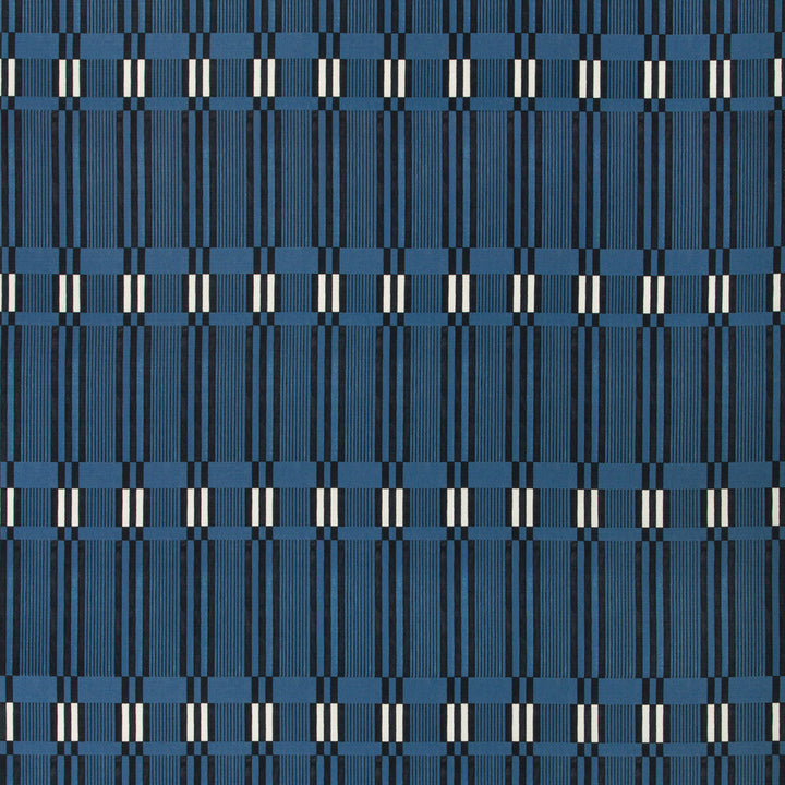 Bandeau Marine by Groundworks Designer Fabric KW TERRA FIRMA II INDOOR OUTDOOR POLYESTER - 100% Italy HEAVY Horizontal: 9 and Vertical: 15.2 54 - Swanky Fabrics -