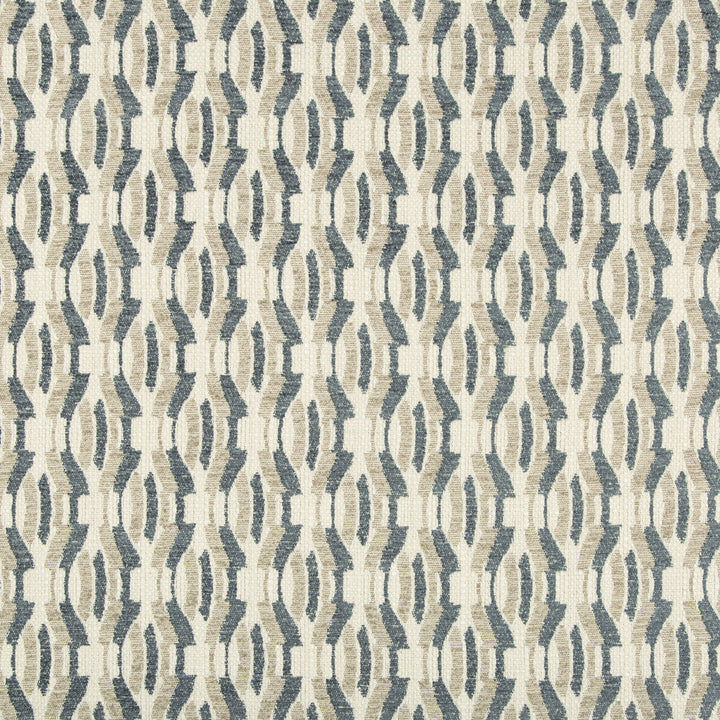 Agate Weave Sea Wave by Groundworks Designer Fabric GEMS COLLECTION VISCOSE - 65%;COTTON - 18%;LINEN - 14%;ACRYLIC - 3% Italy MEDIUM Horizontal: 2.32 and Vertical: 3.15 55.12 - Swanky Fabrics -