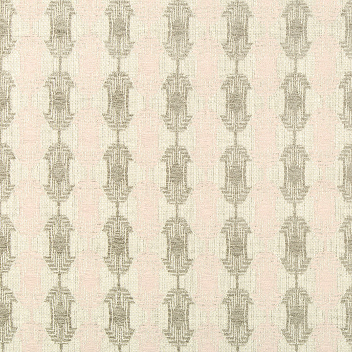 Quartz Weave Rose by Groundworks Designer Fabric GEMS COLLECTION VISCOSE - 65%;COTTON - 24%;LINEN - 8%;ACRYLIC - 3% Italy MEDIUM Horizontal: 2.28 and Vertical: 2.83 55.12 - Swanky Fabrics -