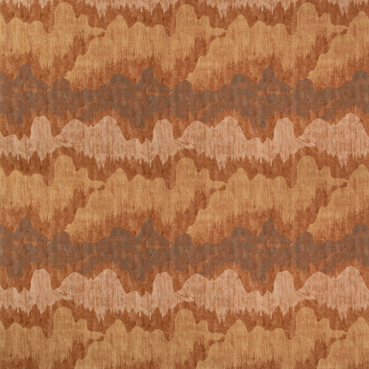 Cascadia Saffron by Groundworks Designer Fabric KELLY WEARSTLER V COTTON - 52%;LINEN - 48% Italy MEDIUM Horizontal: 18 and Vertical: 23.6 54 - Swanky Fabrics -