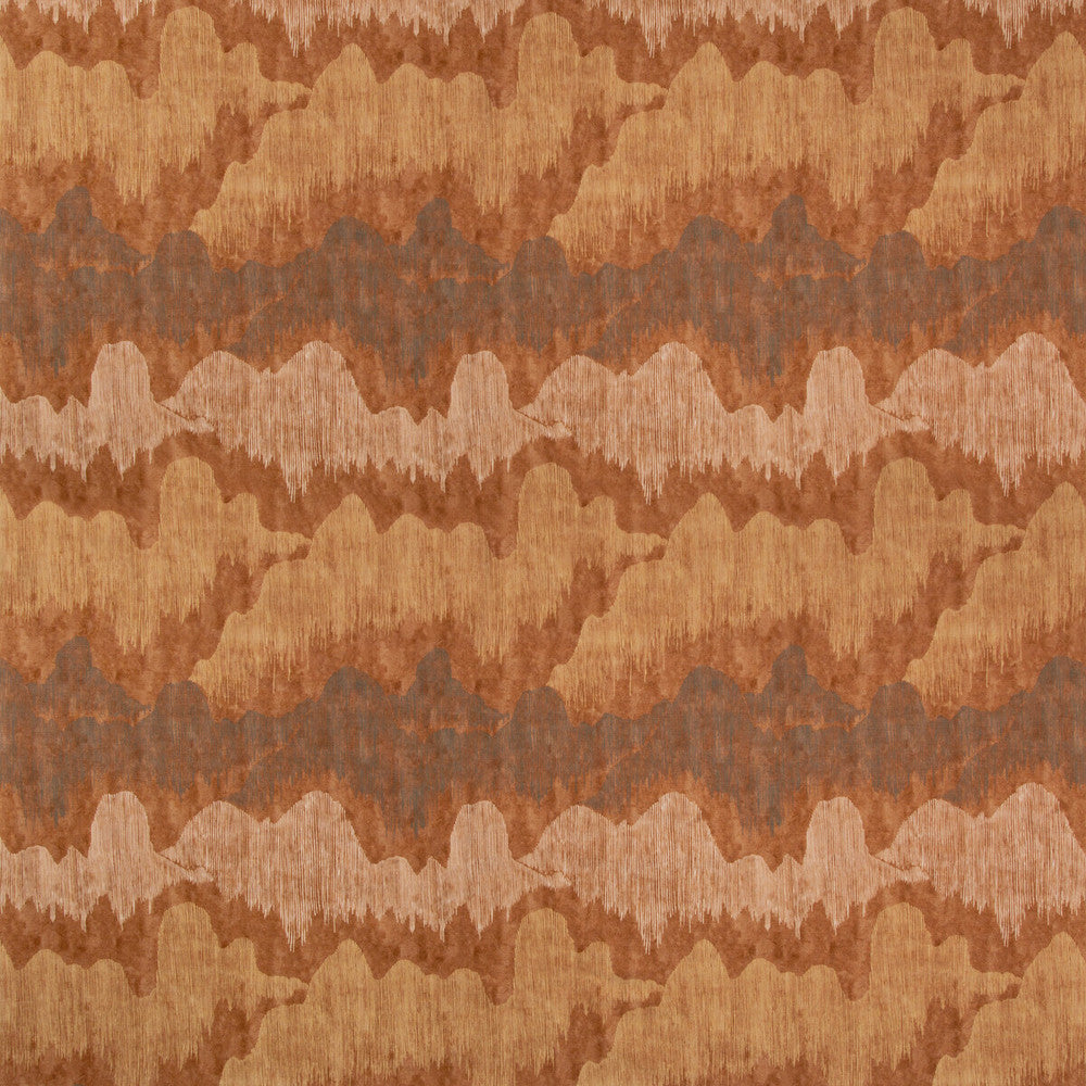 Cascadia Saffron by Groundworks Designer Fabric KELLY WEARSTLER V COTTON - 52%;LINEN - 48% Italy MEDIUM Horizontal: 18 and Vertical: 23.6 54 - Swanky Fabrics -