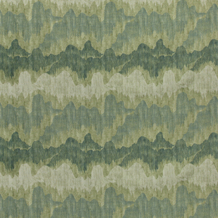 Cascadia Jadestone by Groundworks Designer Fabric KELLY WEARSTLER V COTTON - 52%;LINEN - 48% Italy MEDIUM Horizontal: 18 and Vertical: 23.6 54 - Swanky Fabrics -