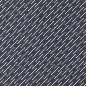 Lee Jofa Modern Fabric Esker Weave Navy/Cream