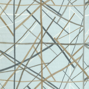 Lee Jofa Modern Fabric Simpatico Print Cinder