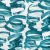 Lee Jofa Modern Fabric Laryo Print Lagoon