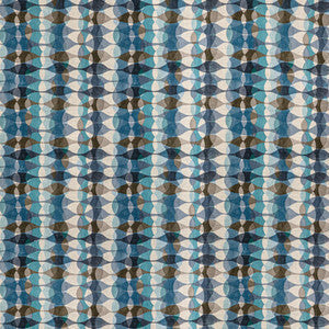Lee Jofa Modern Fabric Overtone Print Denim