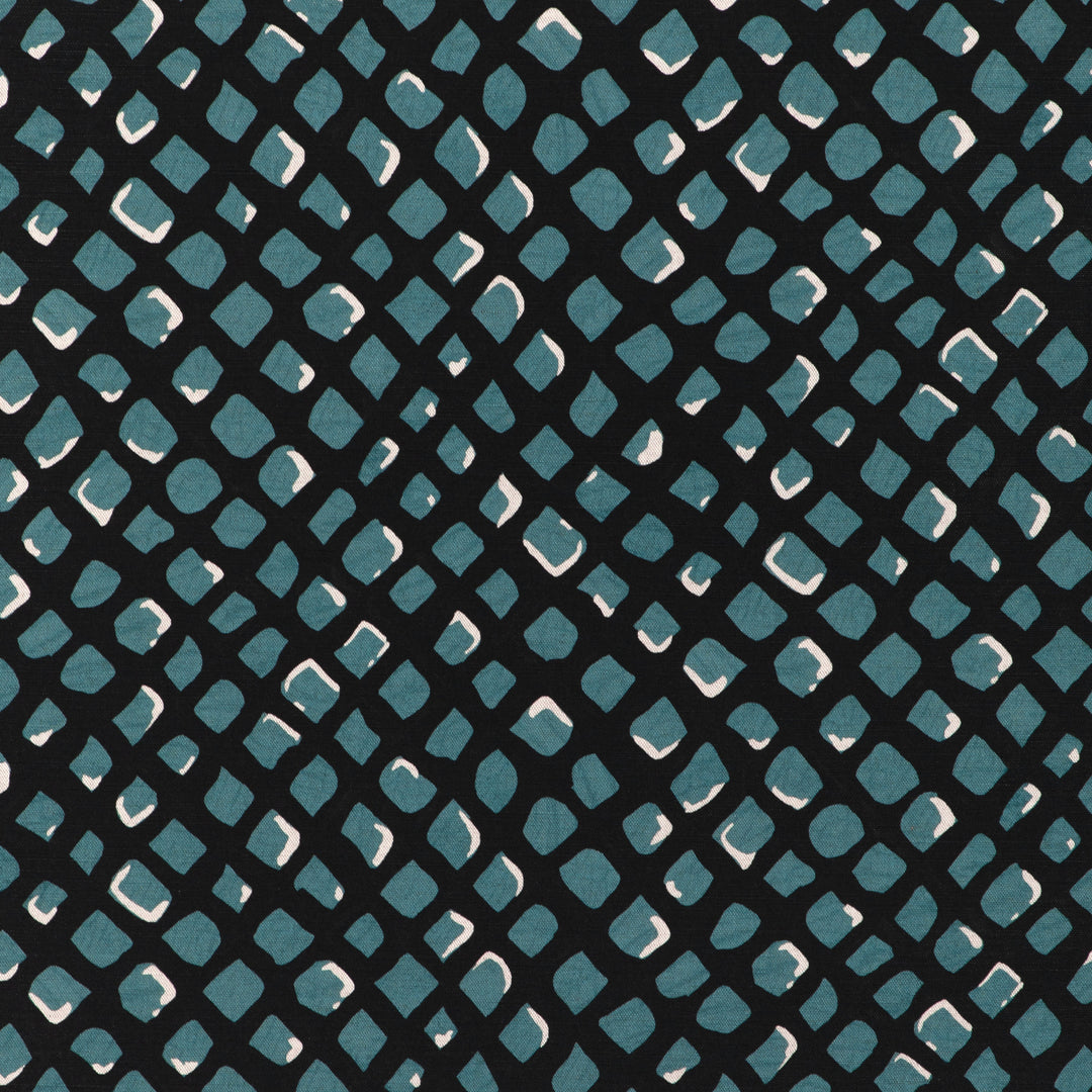 Lee Jofa Modern Fabric Lenox Print - Lake