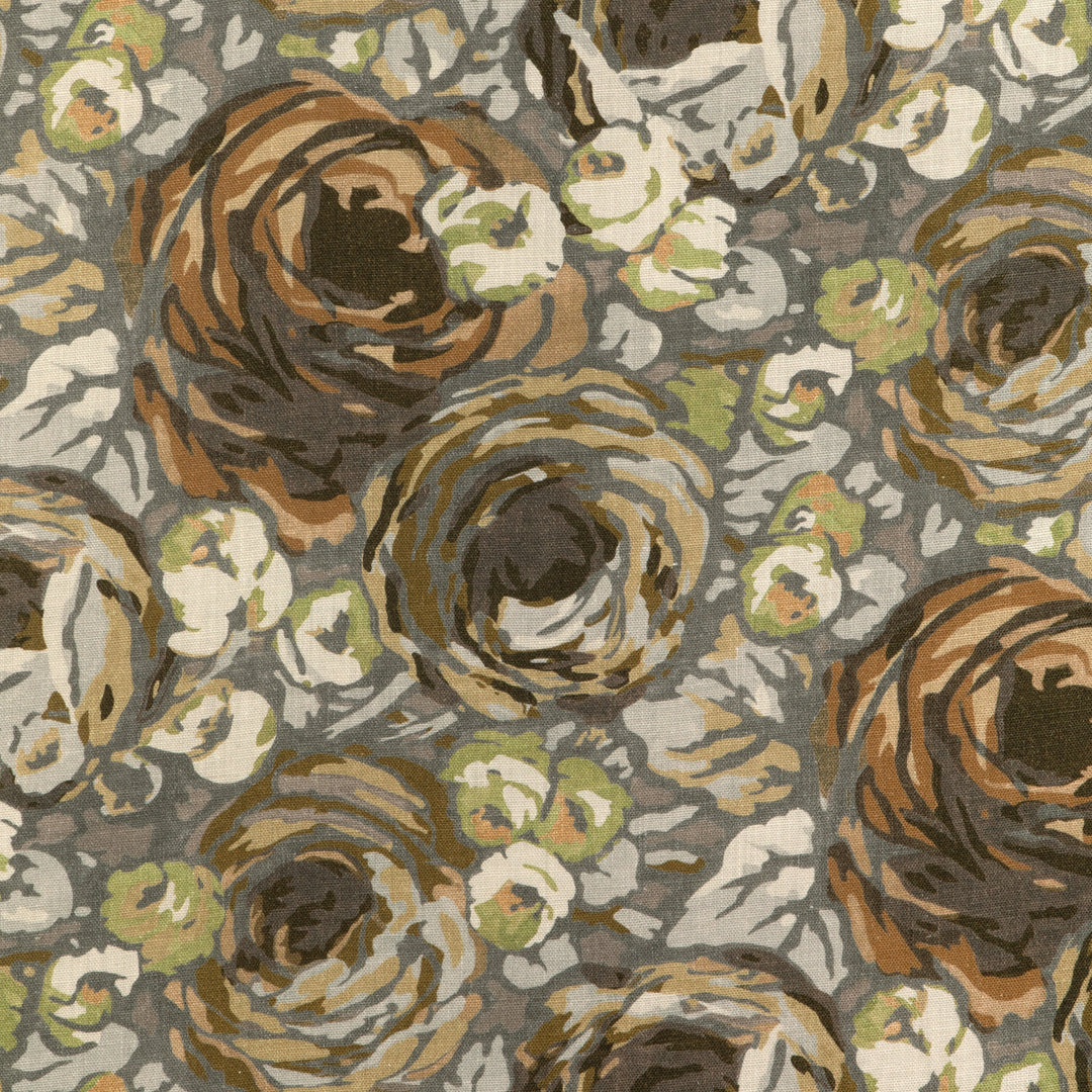 Lee Jofa Modern Fabric Orchard Print - Pebble/Coin