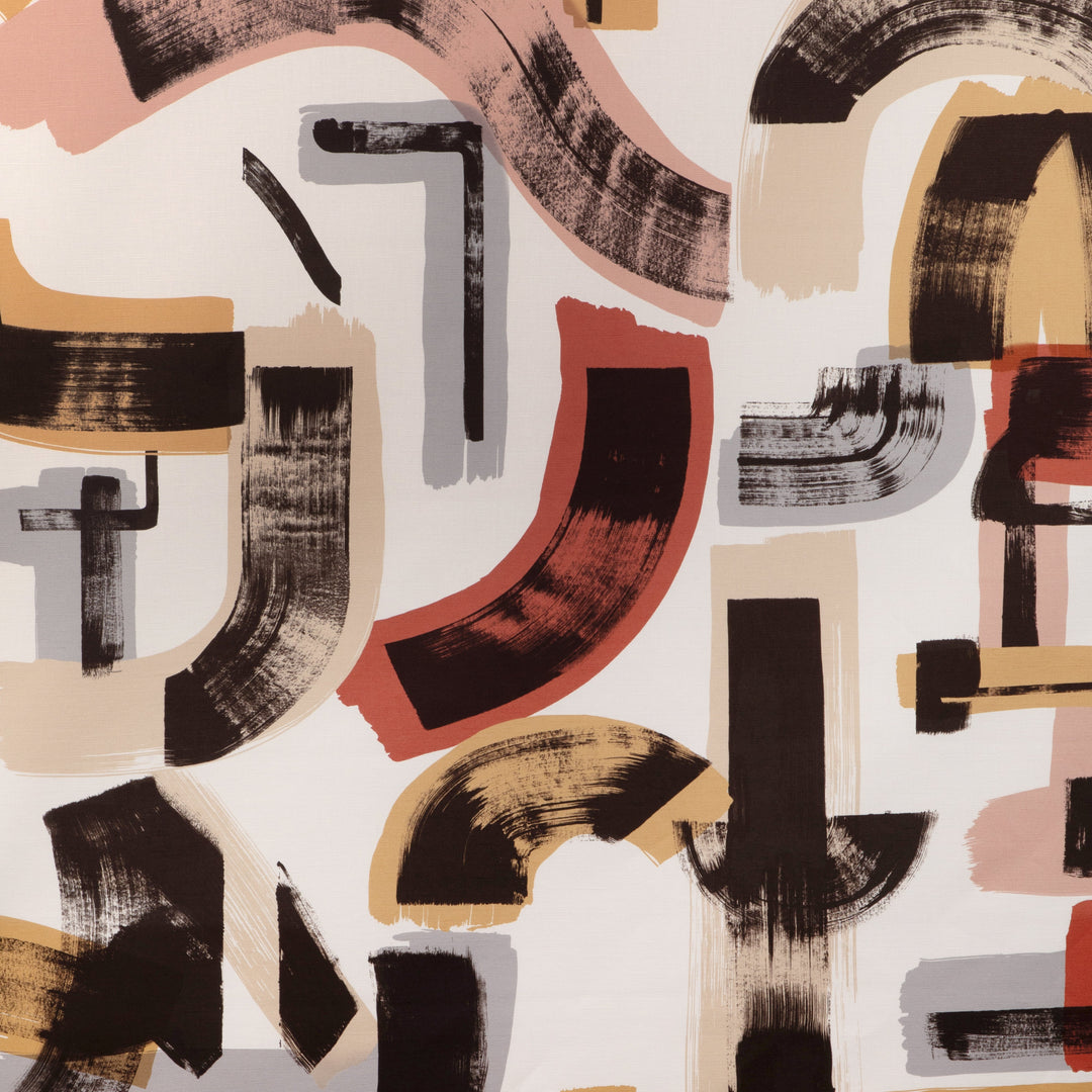 Lee Jofa Modern Fabric Bleecker Print - Spice/Gold