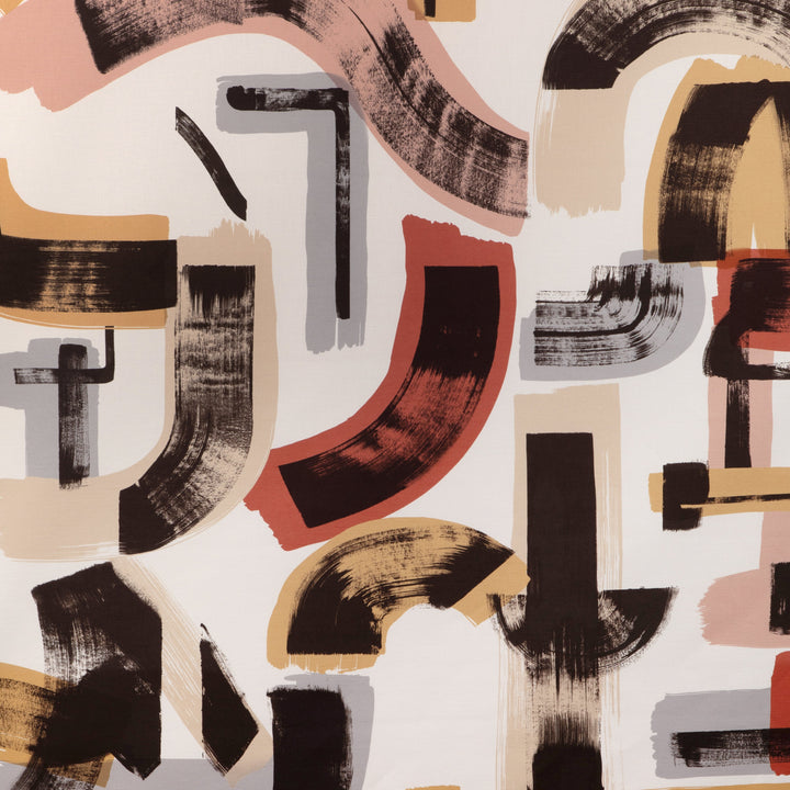 Lee Jofa Modern Fabric Bleecker Print - Spice/Gold