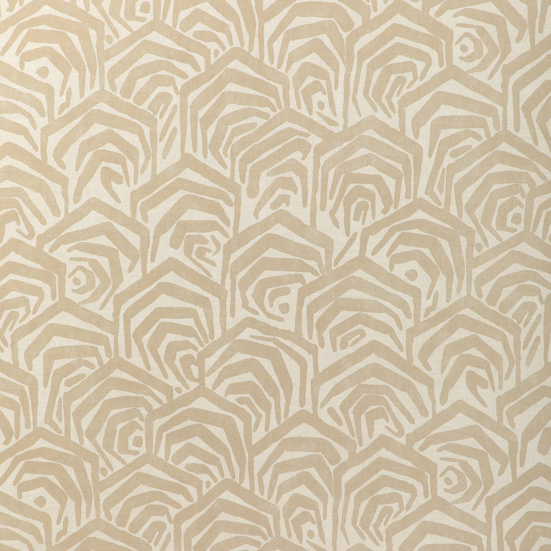 Lee Jofa Modern Fabric Greene Print - Buff