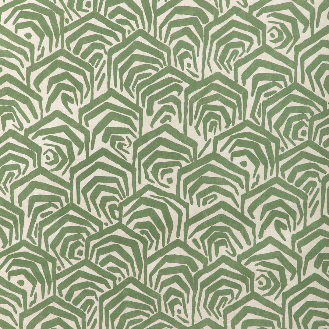 Lee Jofa Modern Fabric Greene Print - Spruce