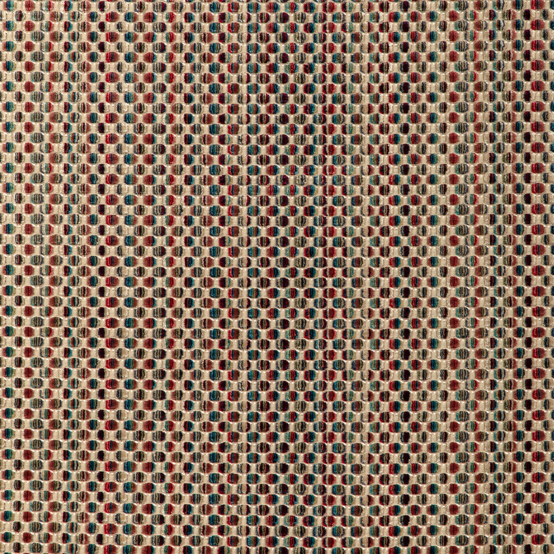 Lee Jofa Modern Fabric Varick Velvet - Berry Teal