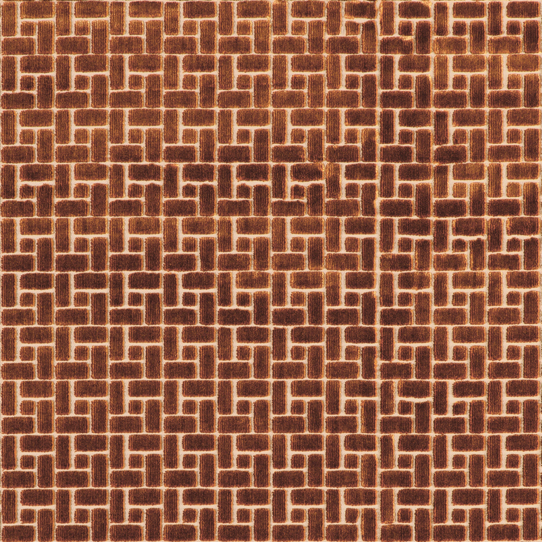 Lee Jofa Modern Fabric Fieldstone Velvet - Spice