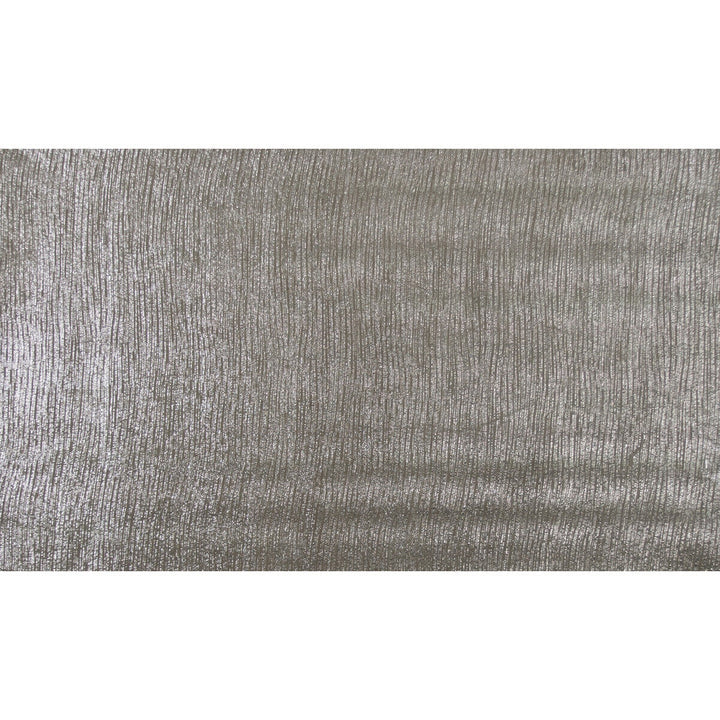 Glitterati Silver by Groundworks Designer Fabric KELLY WEARSTLER LEATHER COLLECTION LEATHER - 100% United States - Horizontal: 10.5 and Vertical: 6.5 - - Swanky Fabrics -