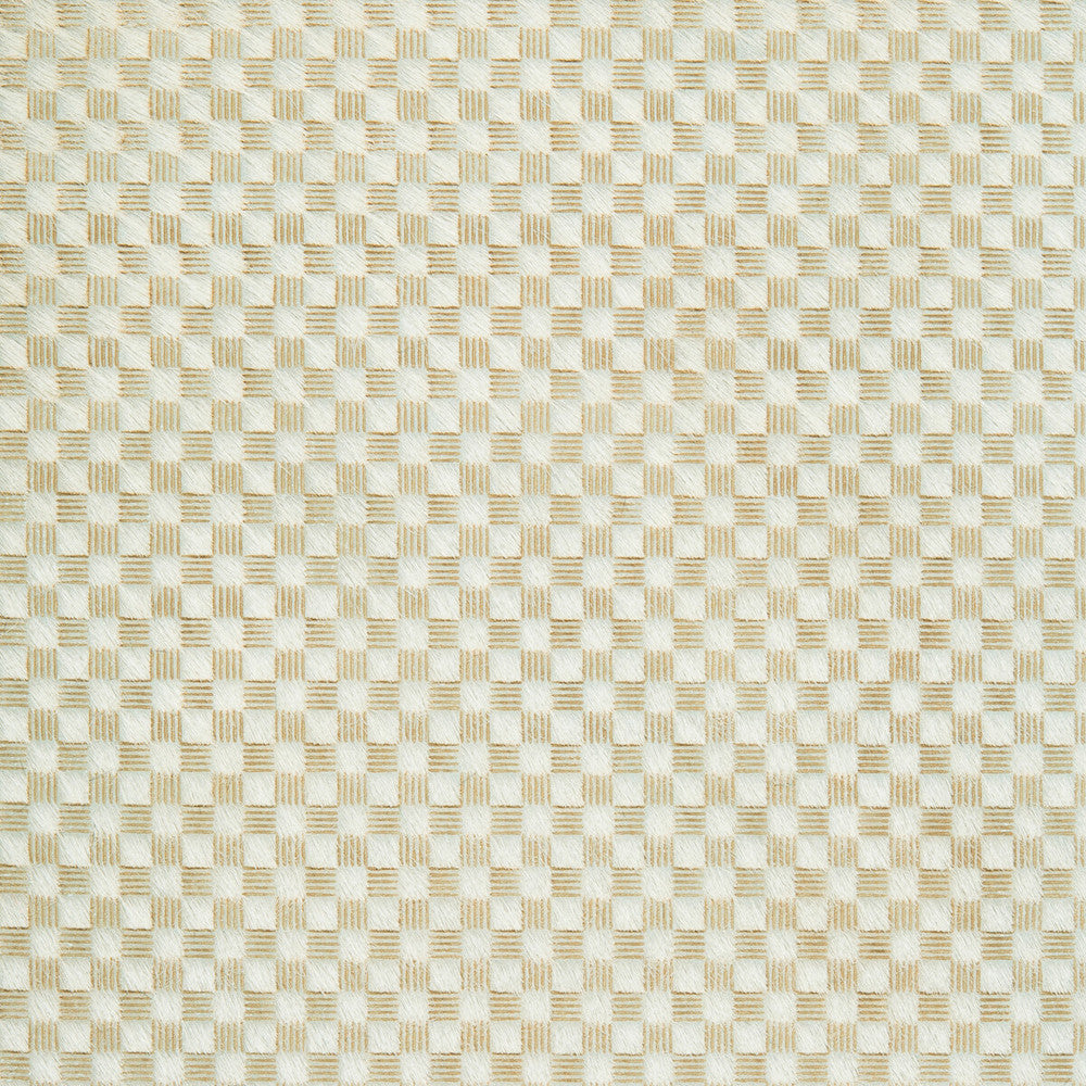 Delux Blonde/Gold by Groundworks Designer Fabric KELLY WEARSTLER LEATHER II LEATHER - 100% Italy - Horizontal: 0.31 and Vertical: 0.31 31.49 - Swanky Fabrics -