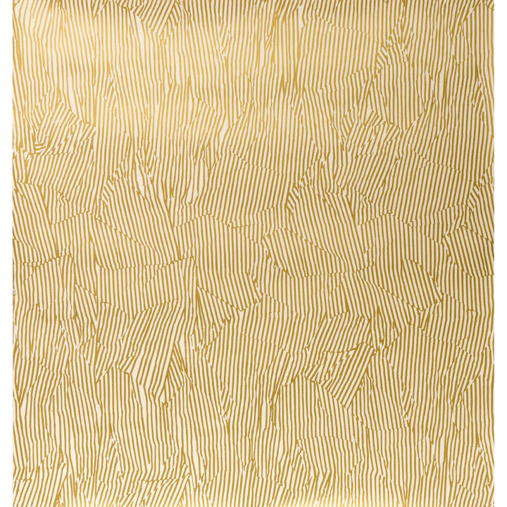 Avant Ivory/Gold by Groundworks Designer Wallcovering KELLY WEARSTLER WALLPAPERS II PAPER - 100% United States Horizontal: 27 and Vertical: 27 27 - Swanky Fabrics -