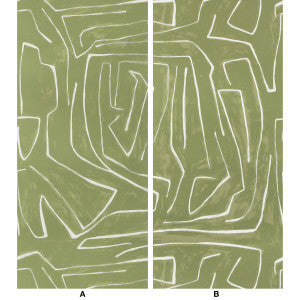 Groundworks Wallpaper Graffito Fern