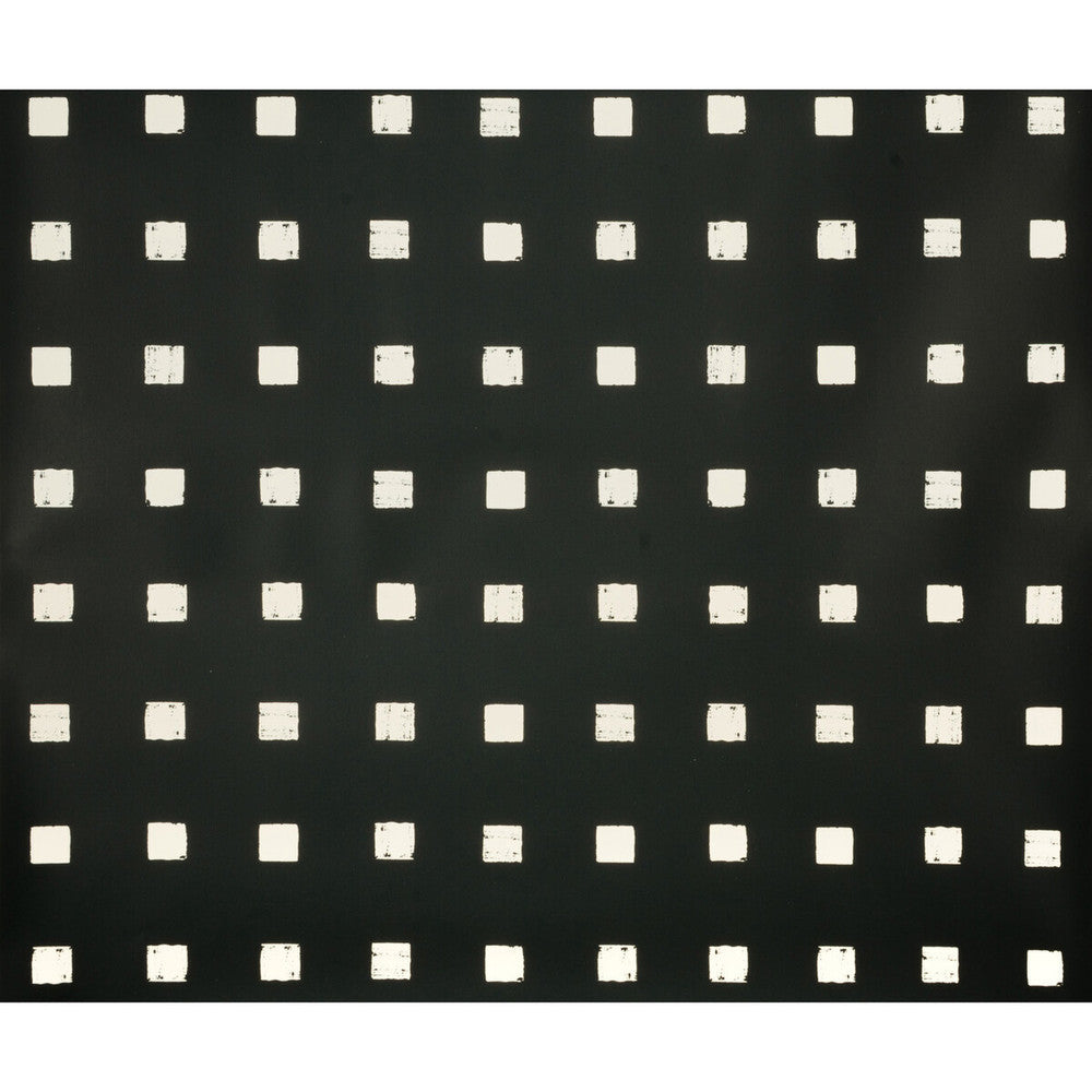 Chalet Black/Ivory by Groundworks Designer Wallcovering KELLY WEARSTLER WALLPAPERS II PAPER - 100% United States - Horizontal: 13.5 and Vertical: 18 27 - Swanky Fabrics -
