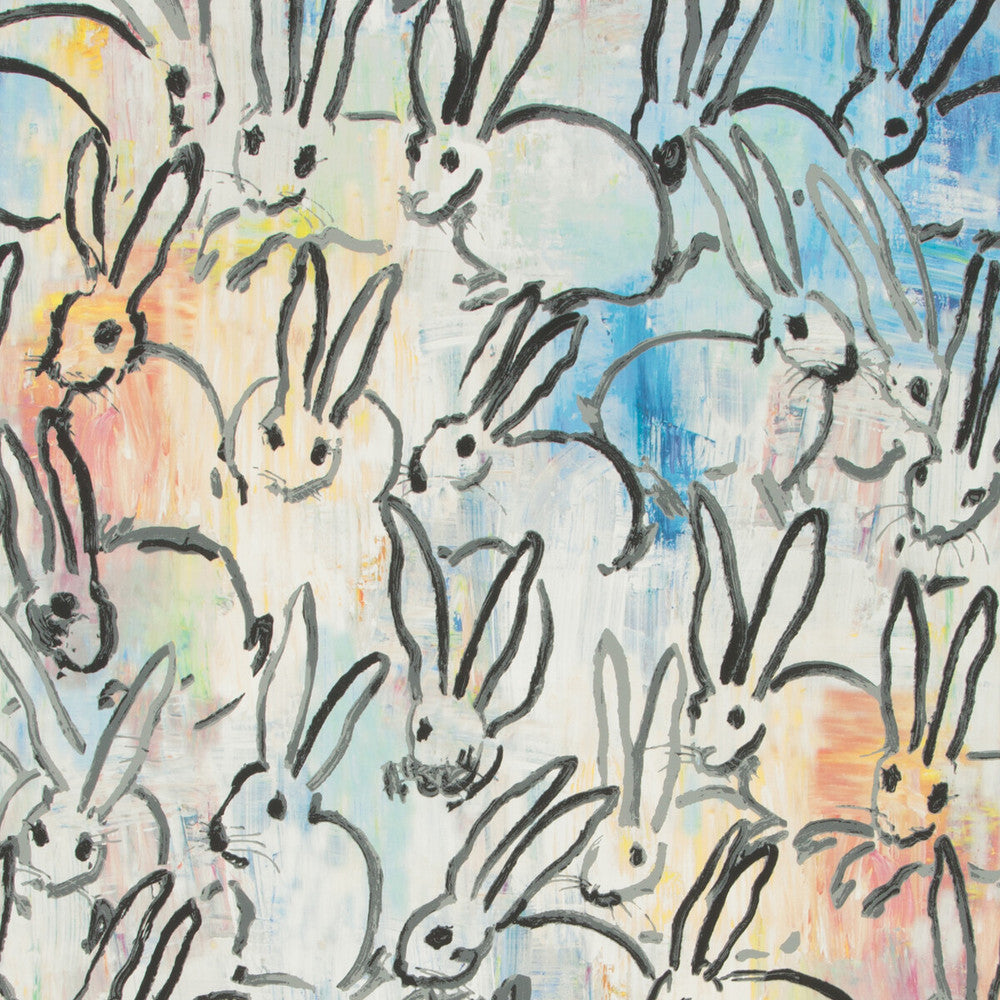 Lucky Charm Multi by Groundworks Designer Wallcovering HUNT SLONEM II PAPER - 100% United States - Horizontal: 27 and Vertical: 31.75 27 - Swanky Fabrics -